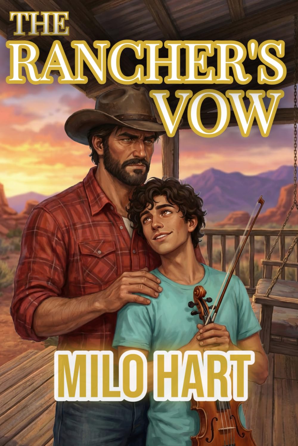The Rancher's Vow: A Grumpy Single Dad MM Romance