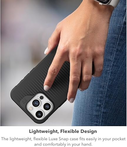 Miniatura 7 de ZAGG Luxe Snap - Funda para iPhone 15 Pro Max, funda protectora para teléfono celular, protección contra caídas (10 pies9.8 ft), material de grafeno