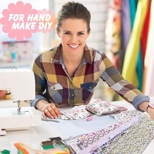 Miniatura 3 de 100 tiras de acolchado de tela de algodón de 2.56 pulgadas, rollo de retazos precortados de estilo japonés, tiras de tela de algodón para