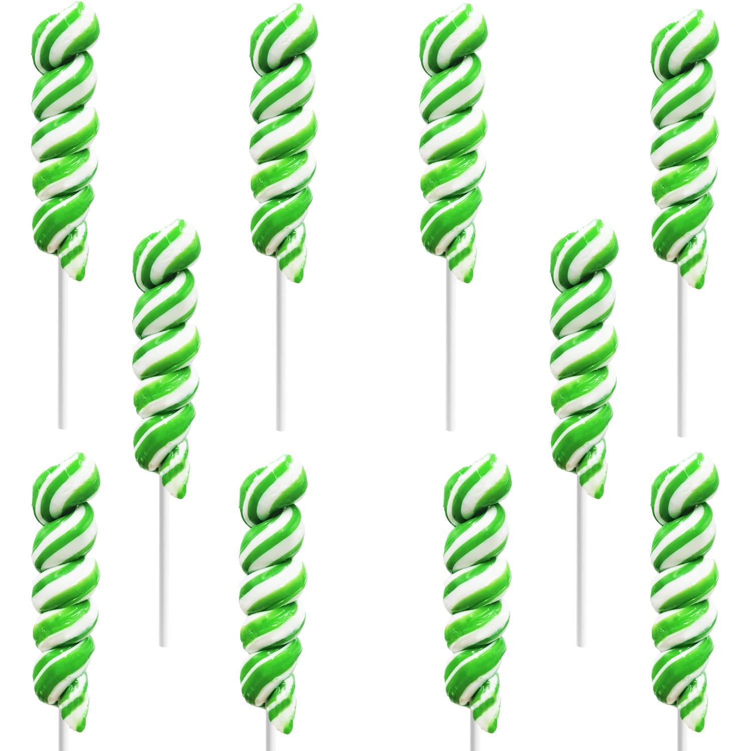 t. Patrick's Day Twist Lollipops, Party Favor Box, Individually Wrapped (12-Pack)