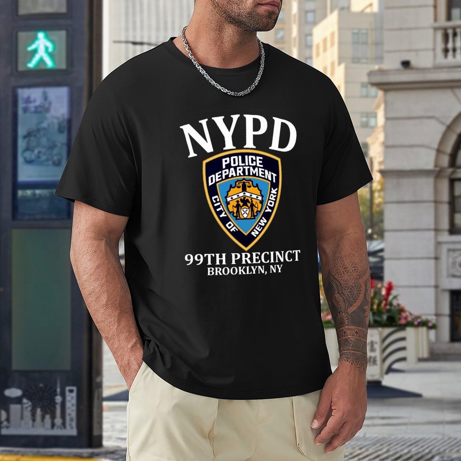 Amazon.co.jp: Tシャツ ニューヨーク市警察 NYPD ティーシャツ 半袖 