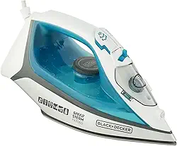 BLACK+DECKER Ferro de Passar Roupa FX3060 1200W Azul e Branco 110V