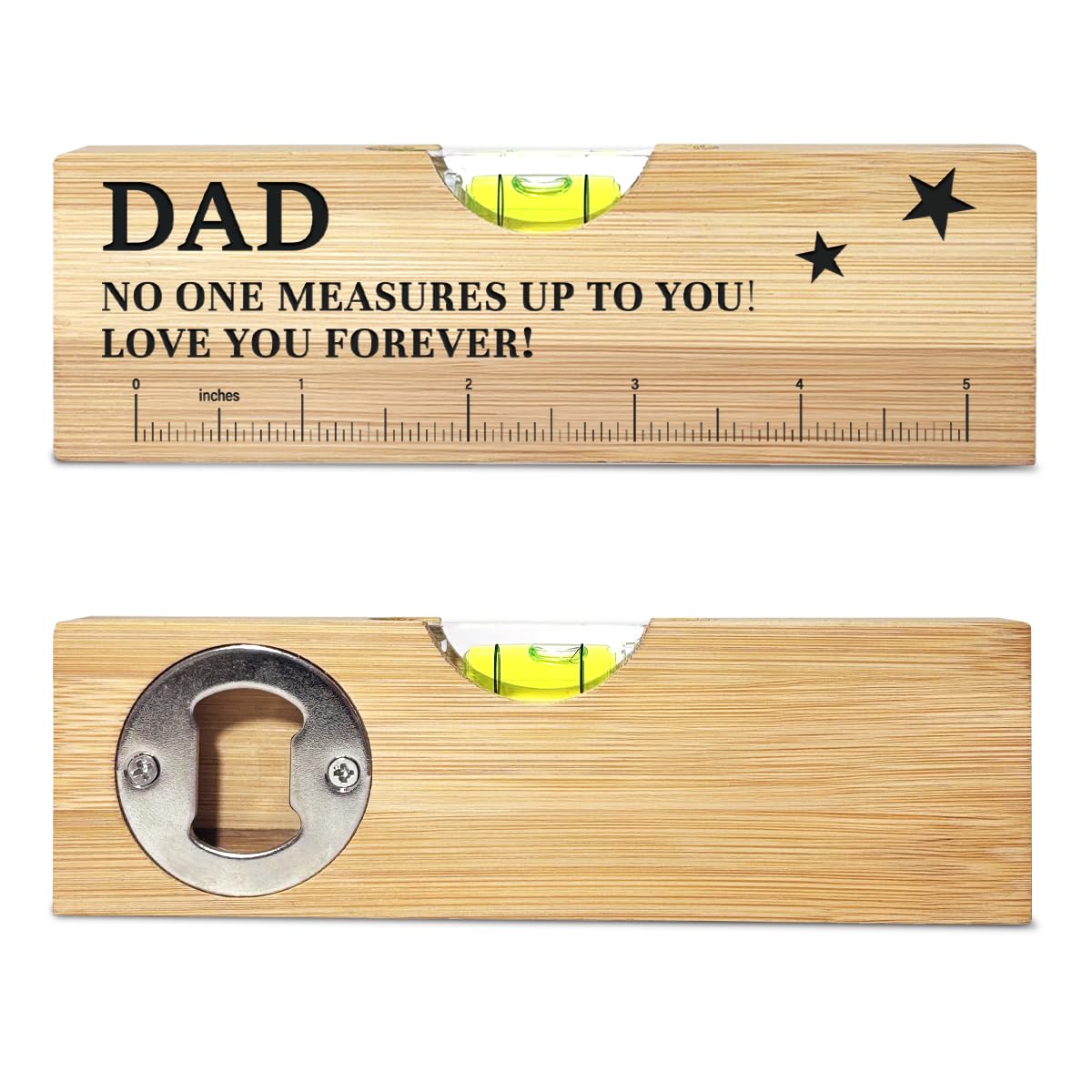 Father's Day Gifts - Wooden Spirit Level for Dad -14