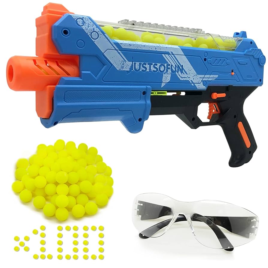 Amazon.com: Blaster Gun with Protective Goggles and 100