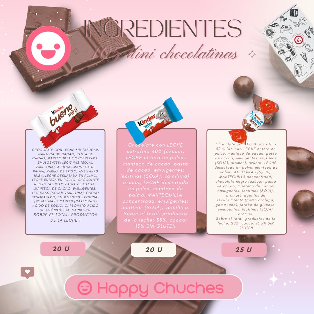 105 mini chocolates variados chocolatinas mini de primeras marcas populares envueltos individualmente ideal para cumpleaños oficina y eventos halloween regalo navidad
