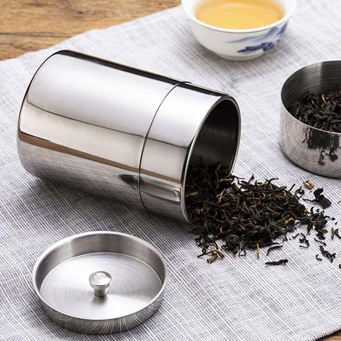 Contenedor de té de acero inoxidable 400ml o 550ml para uso en hogar miniatura 2