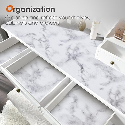 Miniatura 7 de Revestimiento de estante y cajón para gabinete de cocina, no adhesivo, lavable, reutilizable, fácil de limpiar, forro de agarre fuerte para