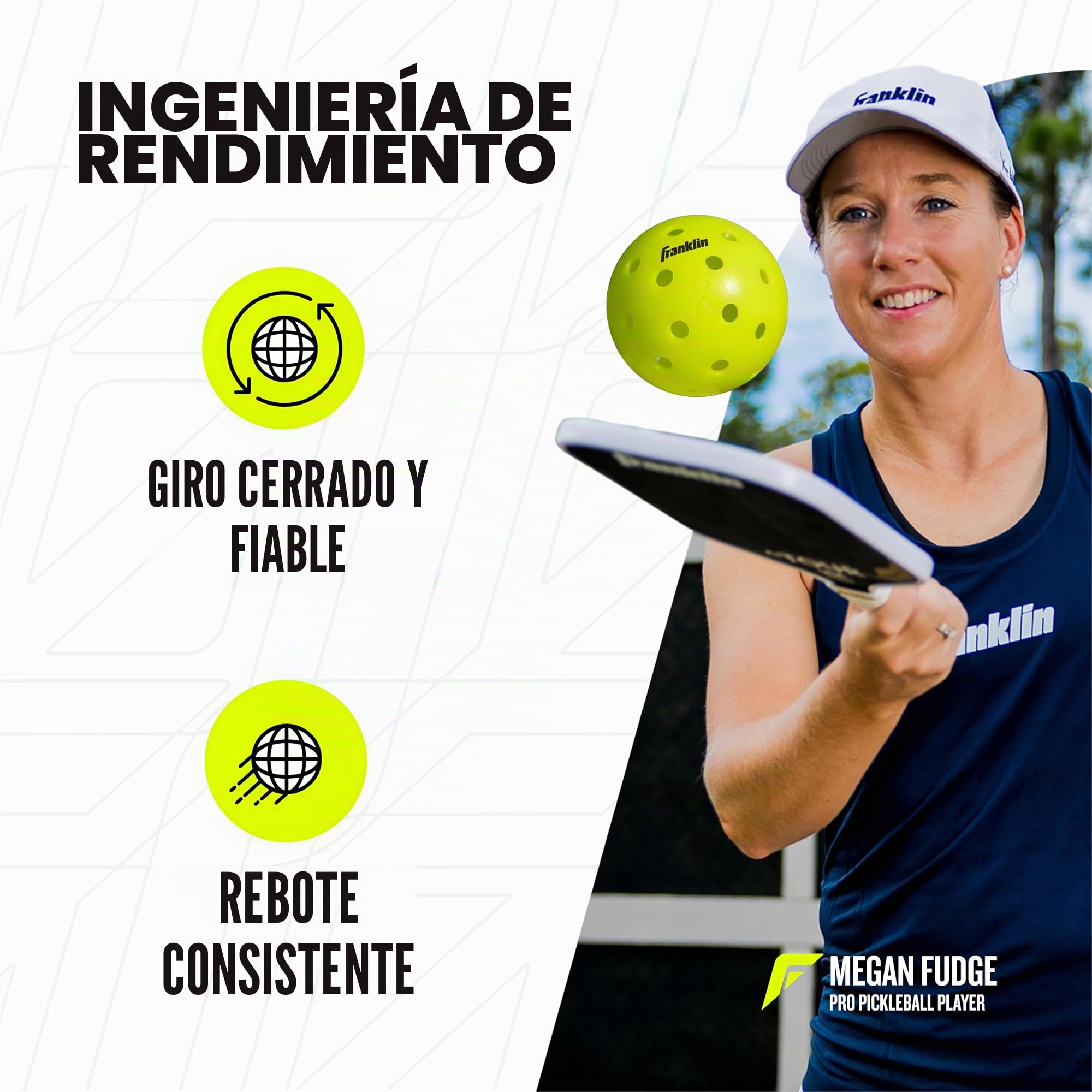 Franklin Sports X-40 Outdoor Pickleballs - USA Pickleball (USAPA) Approved Pickleball Balls - Official US Open Ball