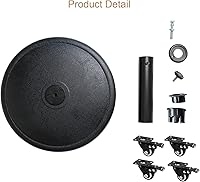 Vista 2 de C-Hopetree - Paraguas para exteriores, Negro