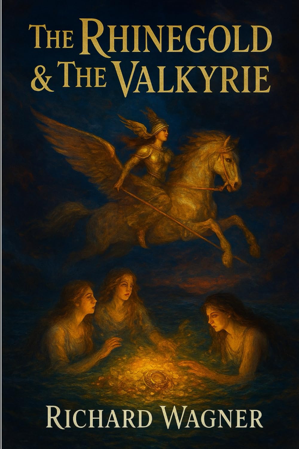 The Rhinegold & The Valkyrie: The Ring of the Nibelung Cycle Part I & II: A Classic Opera Drama of Gods, Heroes, and Myth With Classic Illustrations