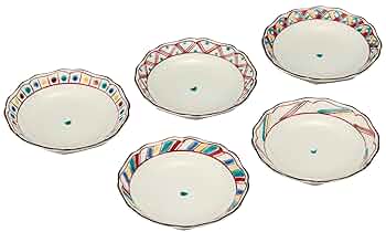 Amazon｜九谷焼 4号皿 揃 色絵絵変り K9-63｜小皿 オンライン通販