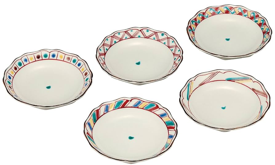 九谷焼　色絵　端皿　無傷・完品 九谷焼 色絵 端皿 無傷・完品 abade14a54ab9effe328bdf9b9df53