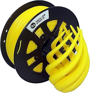 Yimihua PLA filament 3D printer filament PLA1.75mm 1kg spool, high-toughness and high-strength printing material, used for 3D printers and 3D pens Yellow PLA