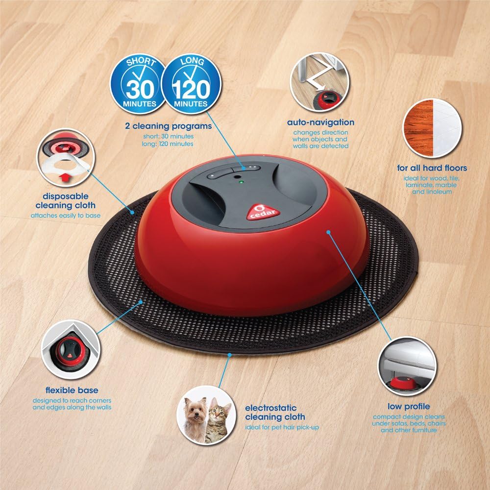 O-Cedar O-Duster Robotic Floor Cleaner