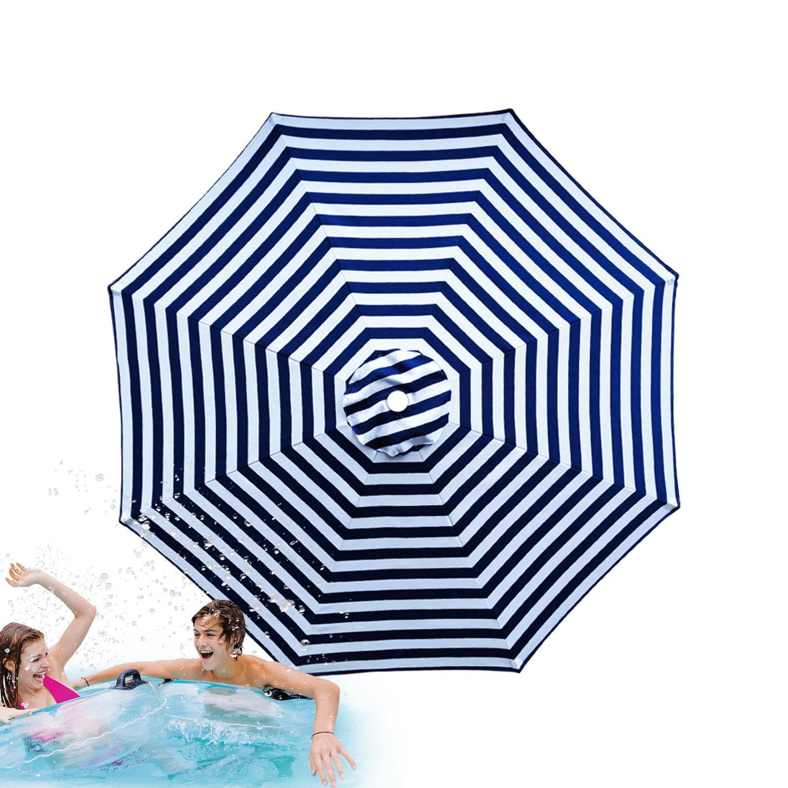 Zamiennik parasola tarasowego, wiatroszczelny ochrona przed promieniowaniem UV - zamiennik zadaszeń zewnętrznych - dla kobiet mężczyzn dorosłych ogród targ patio podwórko podwórko ganek