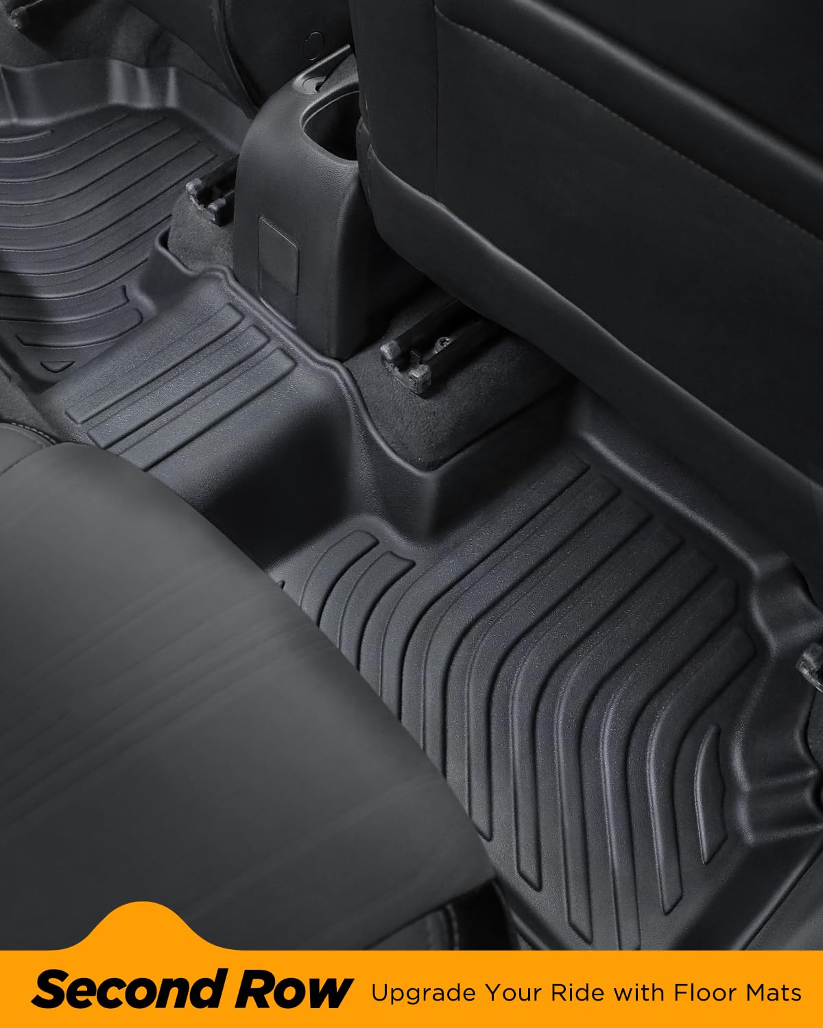 All Weather Floor Mats Full Set for Chevy Trax 2014-2023 for Buick Encore 2013-2023 Custom Fit for Front — view 4