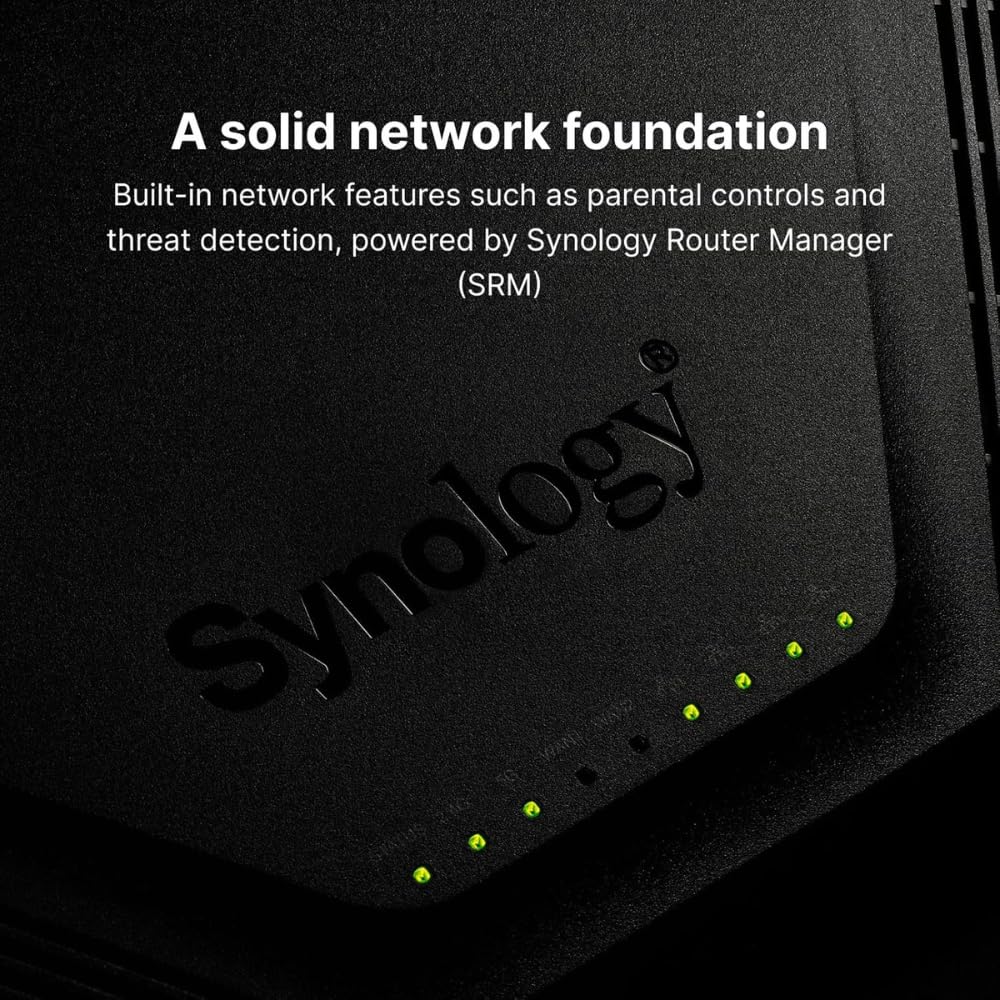Synology MR2200ac Wireless Mesh Router,Black
