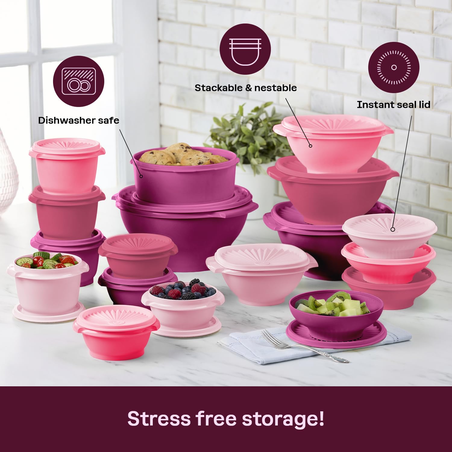 Amazon.com: Tupperware Heritage Collection, New 36 Piece Food