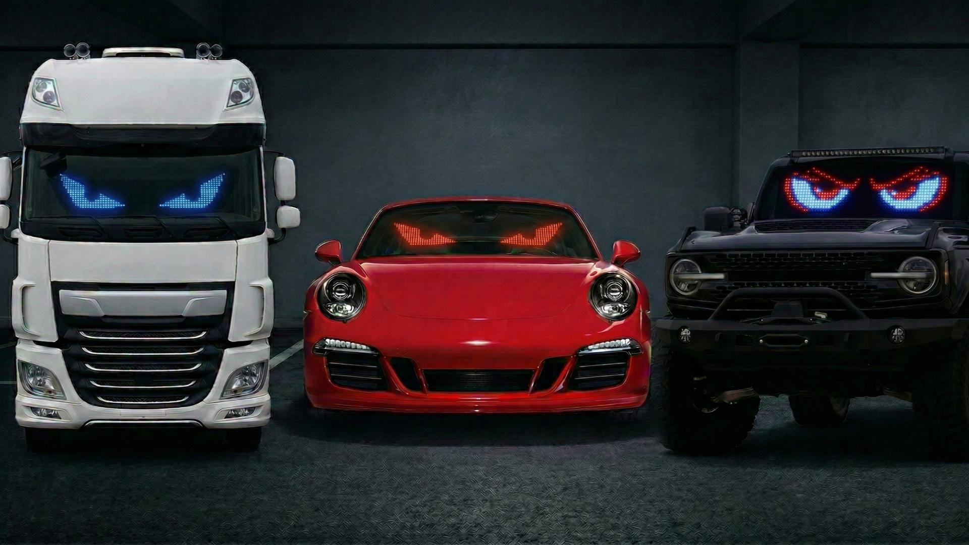 Amazon.com: Multifunctional Bright 2PCS Devil Eyes for Cars