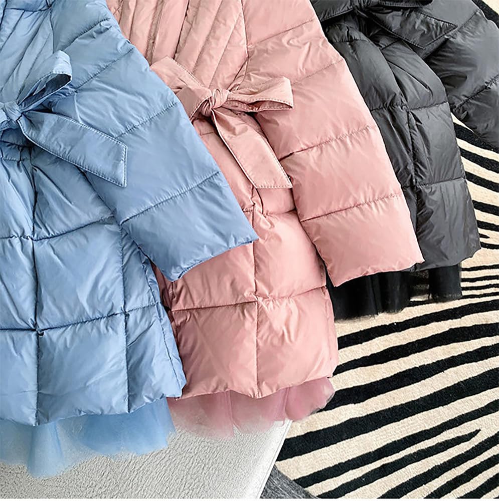 Parka de invierno para niñas, chaqueta de invierno para niños, con capucha de piel, abrigo de invierno para exteriores, parka cálida, chaquetas de invierno para niños, chaquetas de invierno para niños