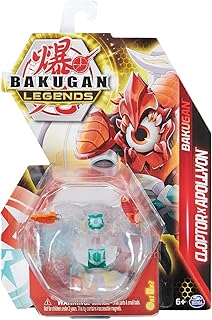 BAKUGAN Legends 2023 Cloptor x Apollyon 2-inch Core Collectible Figure and Trading Cards