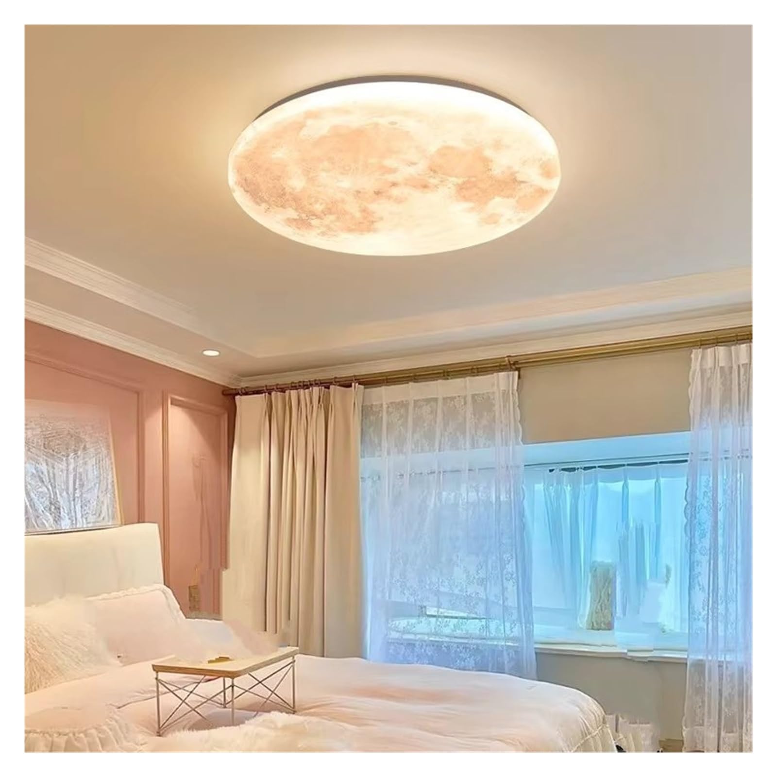 ITOSUI Moon Ceiling Light Nordic Modern Bedroom Lamp Balcony LED Ceiling Lamp Aisle Corridor Loft Wall Lamp
