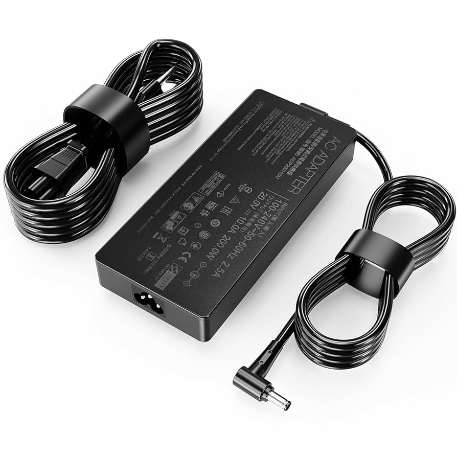 Amazon.com: 200W 20V 10A AC Charger ADP-200JB D Fit for ASUS