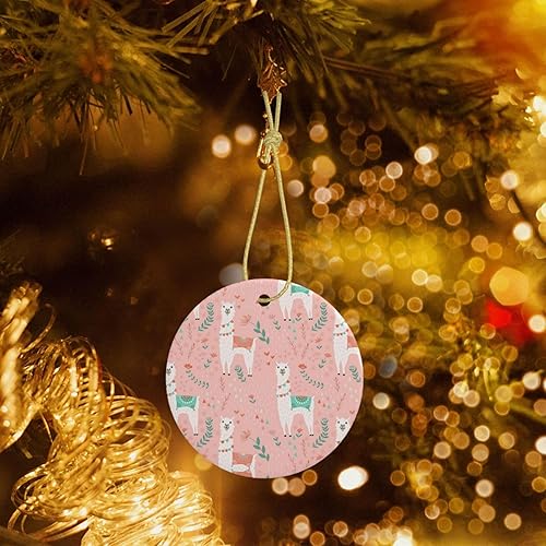 Miniatura 7 de Artisan Made, Ceramic Christmas Ornaments - Unique Design and Elegant Styling for Festive Joy, Holiday Charm Pink Camel Cactus