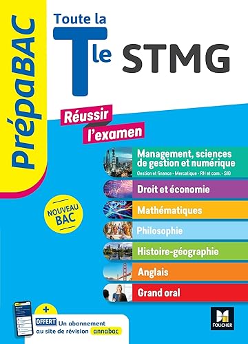 PREPABAC - Toute la terminale STMG - Contrôle continu et épreuves finales - Révision 2025