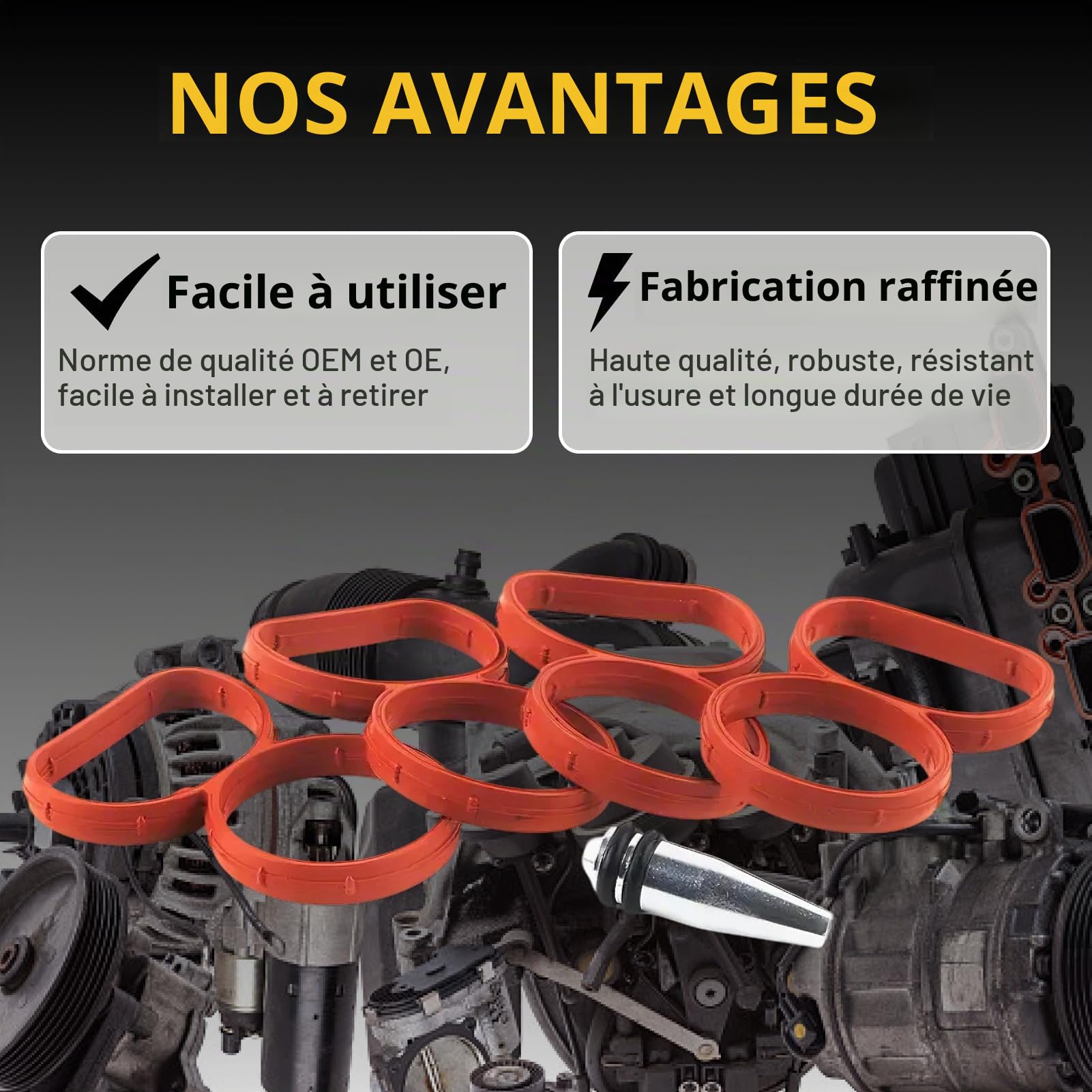 kit suppression clapet admission N47 N47S, bouchon admission pour collecteur admission 11618507239 Pour E81 E87 E88 E82 E90 E90_LCI E91 E91_LCI E92 E93 E60_LCI E61 X1_E84 X3_E83_LCI