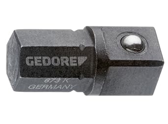 GEDORE 673 K حامل مقبس ، قصير 1/4 "-1/4"