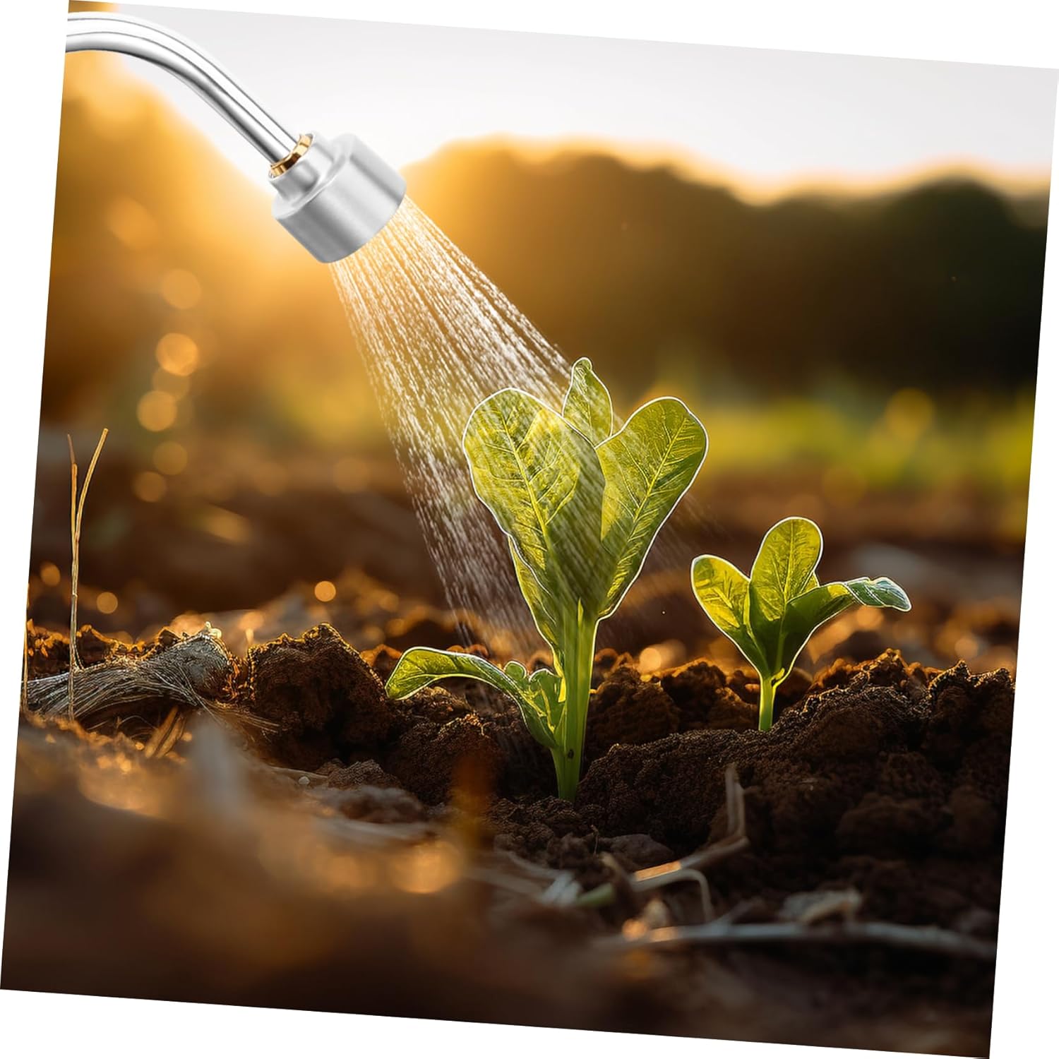 GANAZONO Pressure Washers Metal Hose Garden Watering Wand Heavy Duty Metal Garden Hose Wand Hose Nozzle Sprayer Ergonomic Sprayer Wand for Water Hanging Basket Pressure Washers Hose