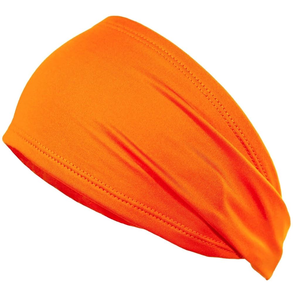 Amazon.com: Neon Orange - Sport Headband Men Women Head