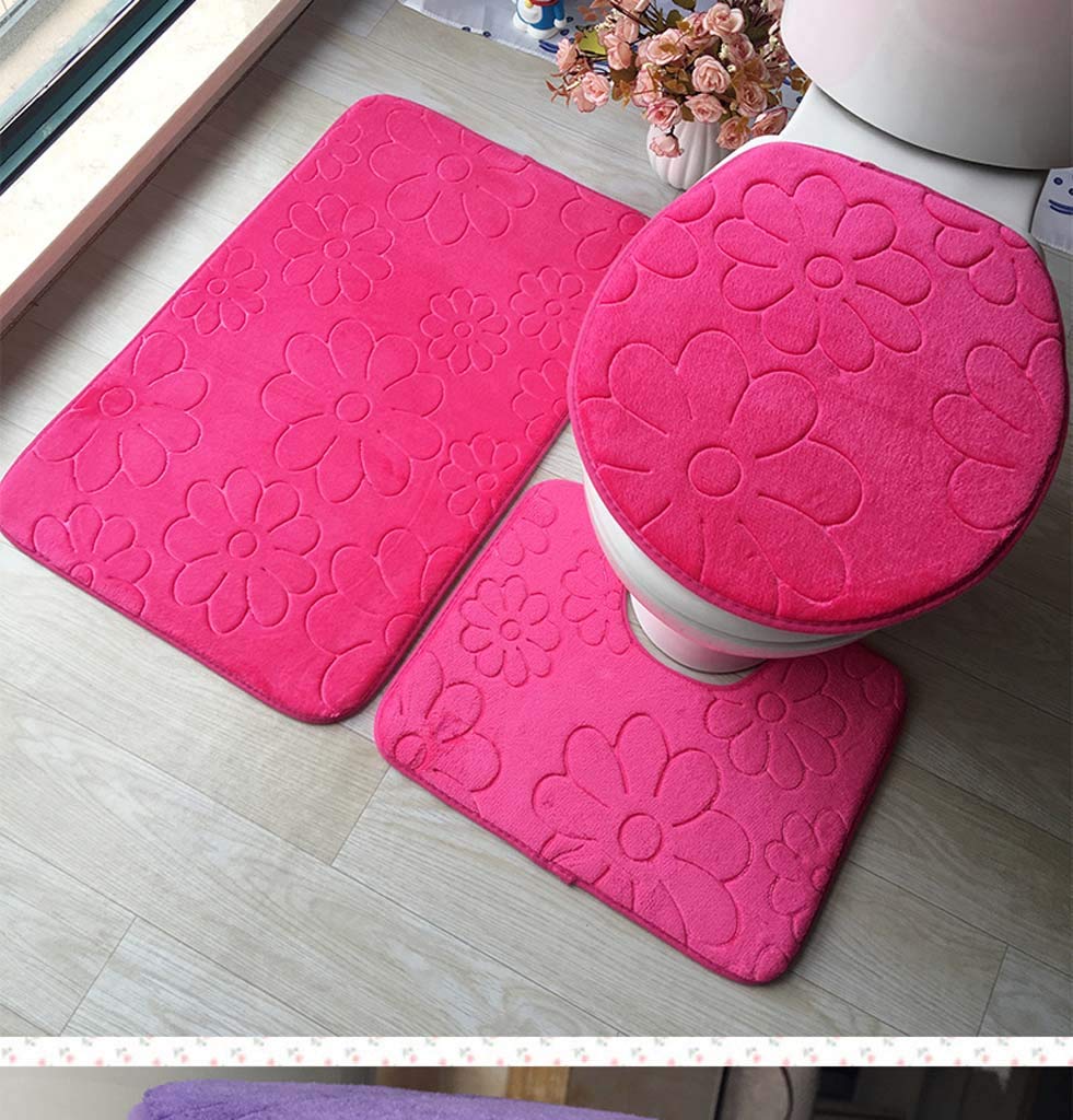 Tapis de bain absorbant en flanelle pour sortie de douche