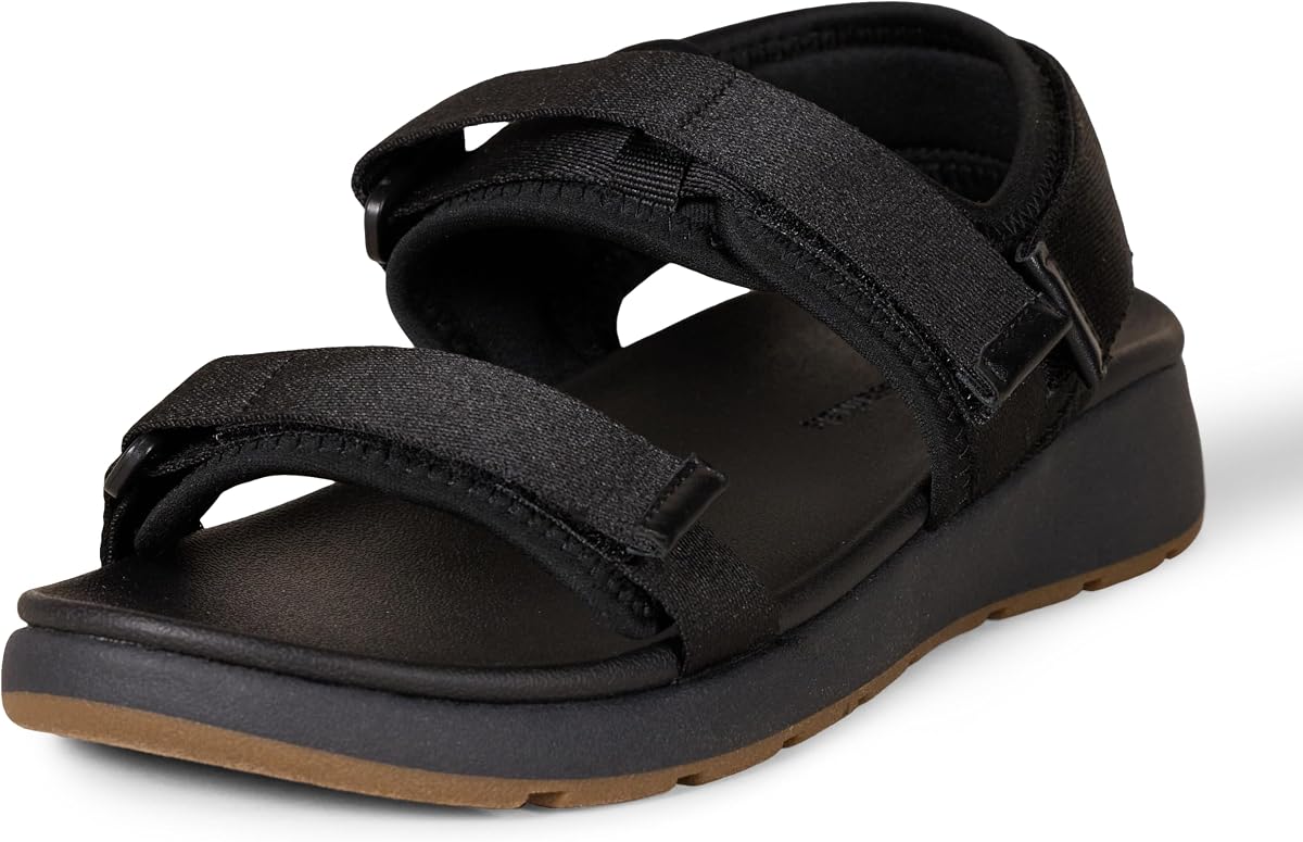 Sandalia con triple correa ajustable para hombre