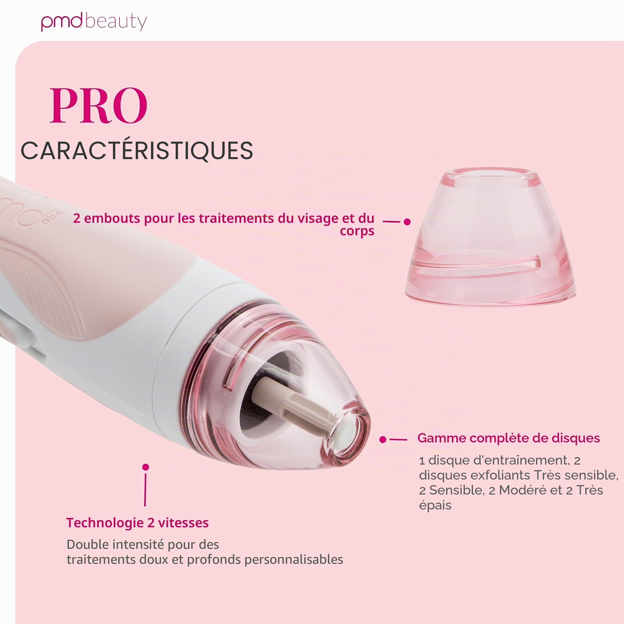 PMD Beauty Personnel Microderm Pro Blush 1 Unité