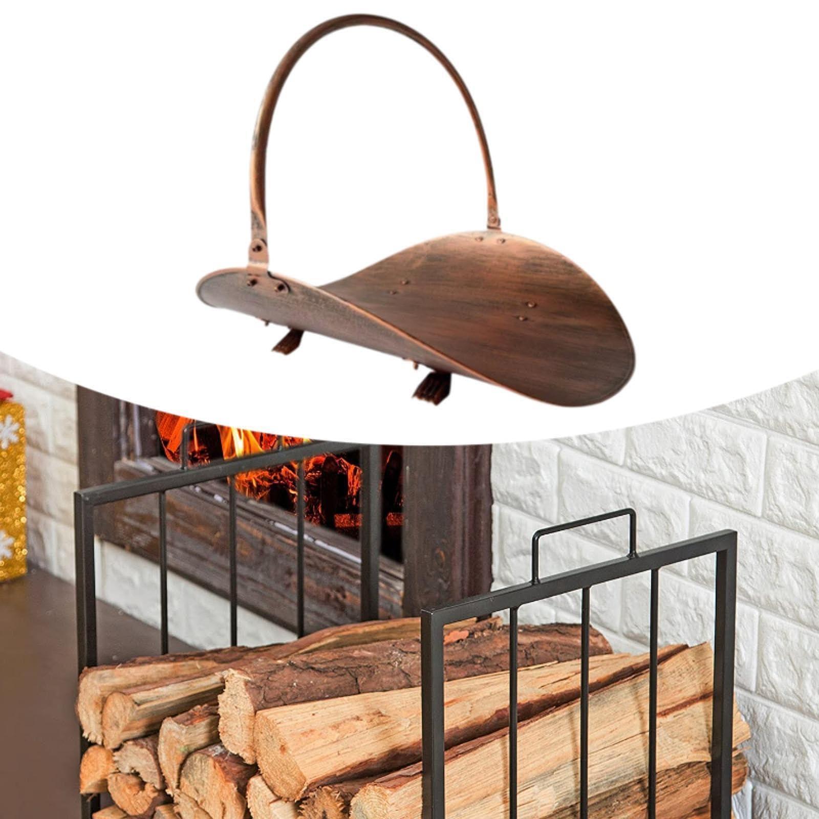 Porta Legna da, Cesto per Legna da, Contenitore Robusto, Multiuso per Interni Ed Esterni, Contenitore per Legna in Ferro, Scaffale Impil