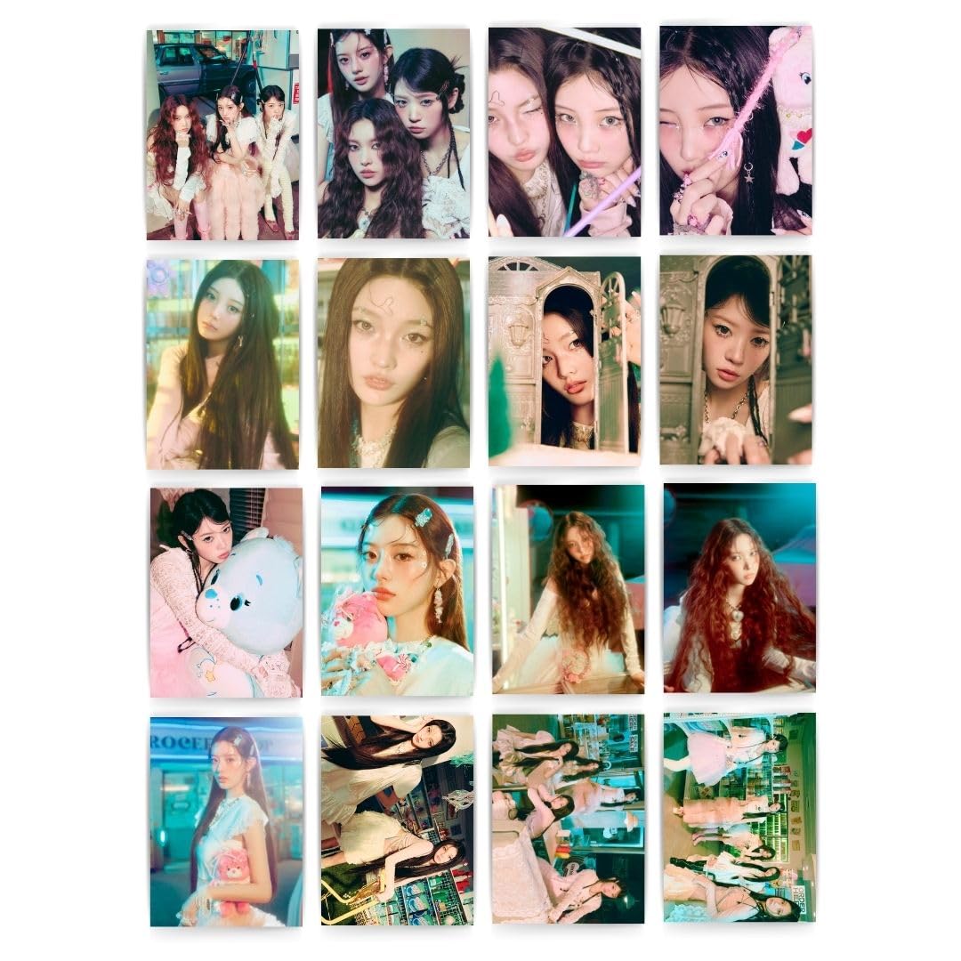 Illit ''Toki Yo Tomare K-pop Photocards Pack of 16 – 16 Illit Photocards Set (8 x 11 cm) – Aesthetic Kpop Idol Merchandise & Decor-image-27