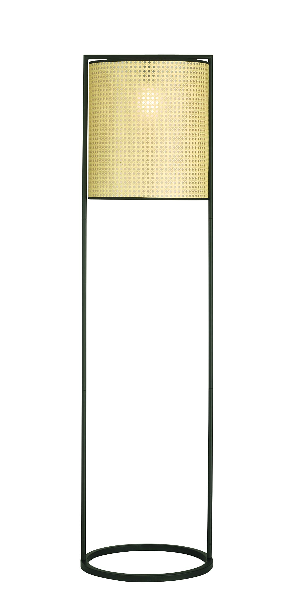FISCHER & HONSEL Amos lampada da terra altezza regolabile, fumo - 40409