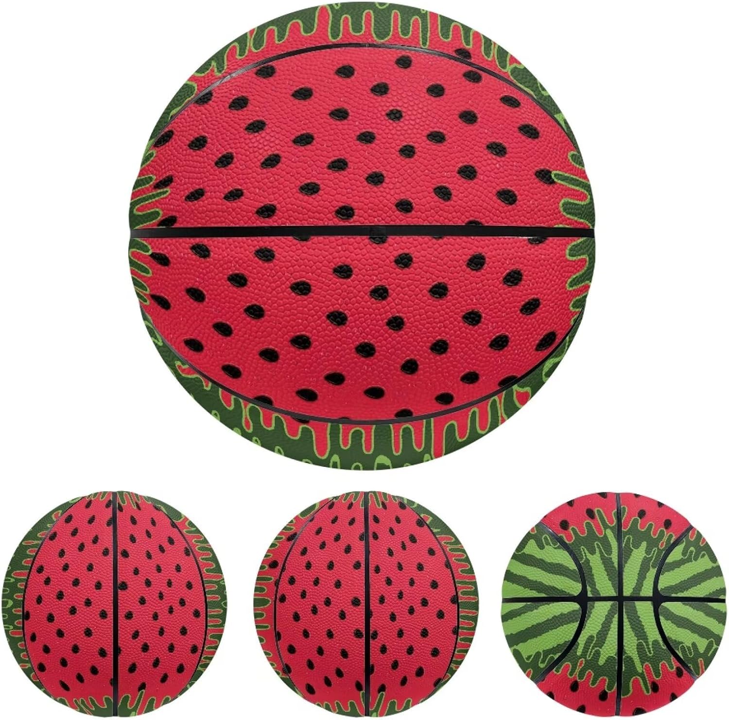Basketball for Youth and Adults Size 5 & 7 with String Bag Needed Net Bag Ideal Gift for Boys Girls Room Decoration