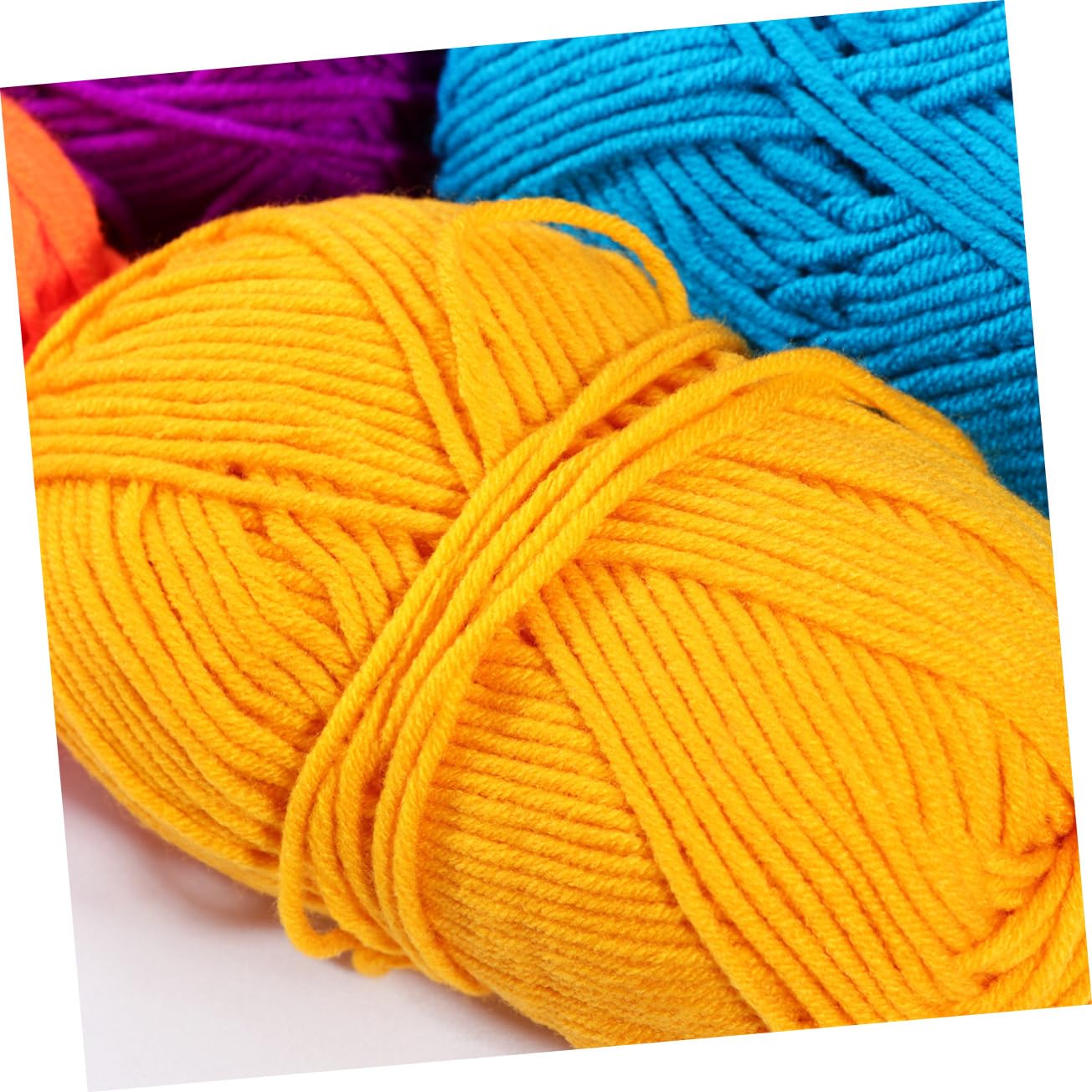 jojofuny Milchbaumwollgarn 12 Stück 50g Dickes Häkel und Strickgarn