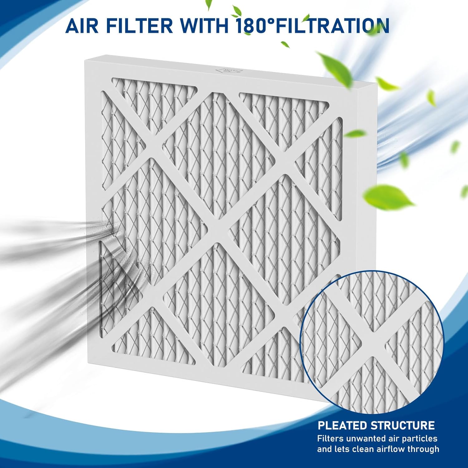 HEPA 550 Air Pre-Filter Replacement Set MERV-13 Compatible with Mounto AF500, Drieaz HEPA 500, BlueDri AS550 Air Scrubber, 16"L x 16"W x 0.75"H, 5 Pack - Image 3