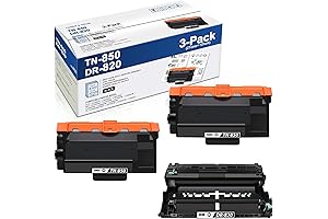 MaxColor 2 TN850/DR820 Toner Cartridge and Drum Unit Compatible TN-850/DR-820