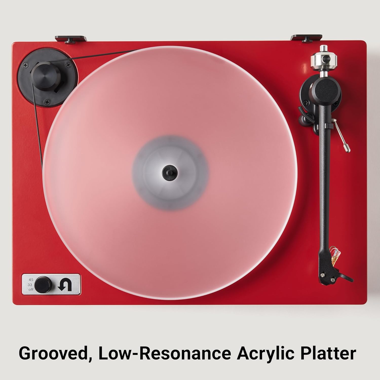 U-Turn Audio - Orbit Special Turntable (Gen 2) with Built-in Preamp, Red