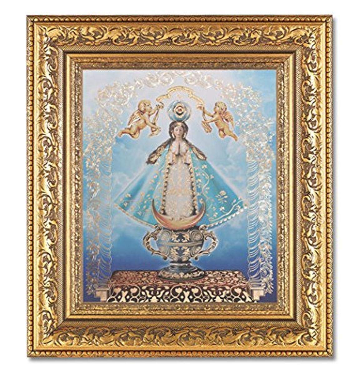Cadre Notre-Dame de San Juan StealStreet avec feuille d'ornement d'art