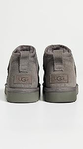 UGGアグ W CLASSIC ULTRA MINI グレー UGG WOMEN CLASSIC ULTRA MINI GRAY アグ ムートンブーツ クラシック