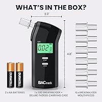Vista 6 de Probador portable del alcohol en el aliento profesional BACtrack S80
