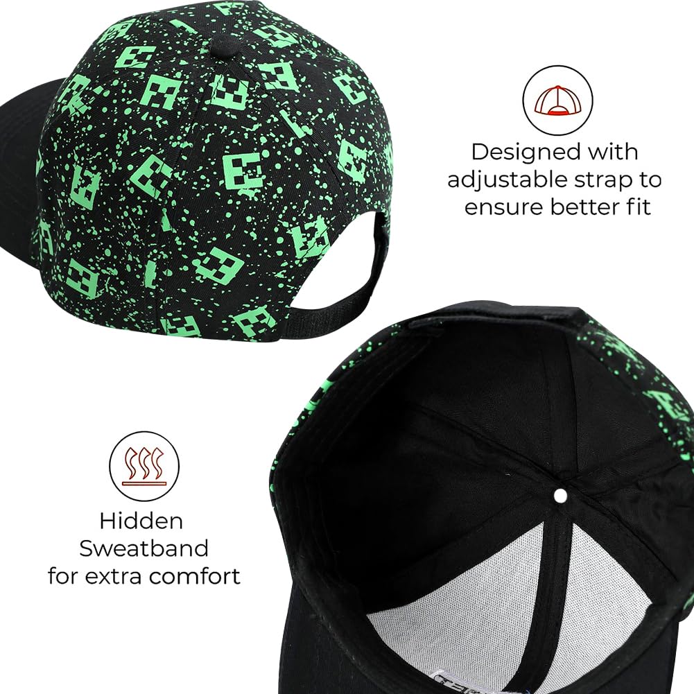 Casquette de Baseball Ajustable Enfant Garçon Chapeau de Soleil