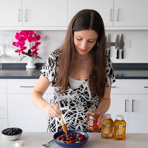Miniatura 6 de Wholesome Yum Sustituto de miel de canela sin azúcar (Keto)  Alternativa natural de miel sin azúcar con fruta de monje y alulosa  0 carbohidratos