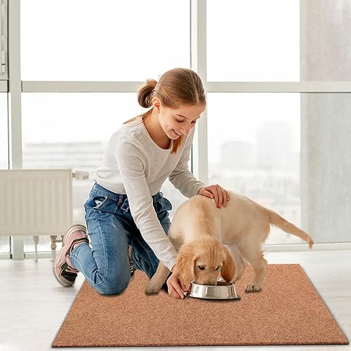 Miniatura 6 de AAZZKANG Paquete de 2 tapetes multiusos en blanco para exteriores, 36 x 24 pulgadas, antideslizantes, ultra absorben el barro, fáciles de limpiar